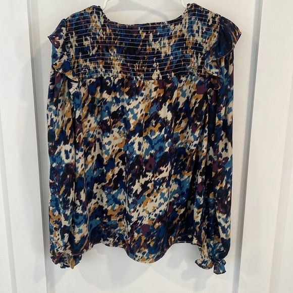 ZAC & RACHEL smocked long sleeve blouse - Picture 8 of 10